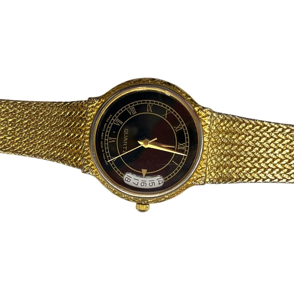 Swiss parts, quarts watch